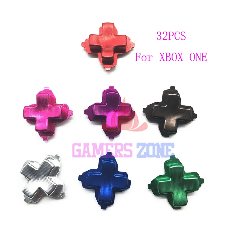 32PCS Replacement Aluminum Alloy D Pad Dpad for Xbox one Controller