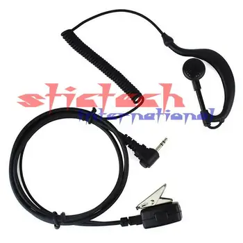 

by dhl or ems 100pcs 1pin Earphones Mic For Motorola 2,5mm Jack For T6200 T6210 T6220 Tlkr T3 T4 T5 T5428 Radios Walkie Talkie