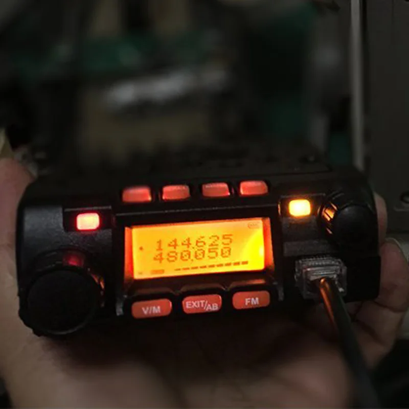 Baofeng KT8900 мобильное радио двухдиапазонный приемопередатчик 25 Вт мощность передачи U/V мини-автомобильное радио Любительское радиолюбительское радио и микрофон