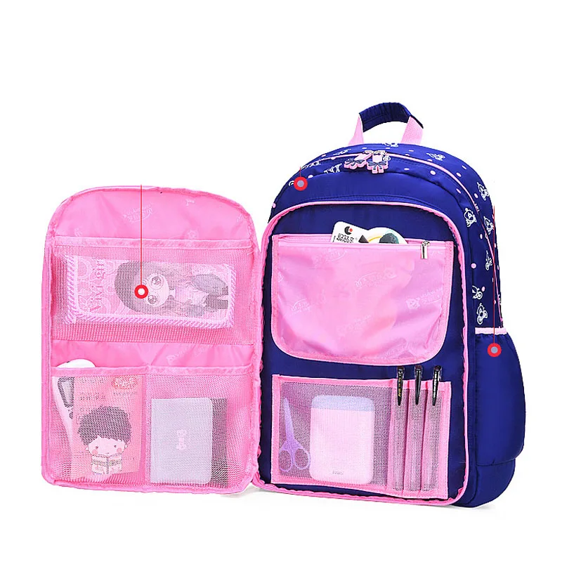 Новый Ippers большой емкости мальчик школьные рюкзаки школьные ранцы для мальчиков Детский рюкзак нейлон девушки школьный рюкзак, школьный