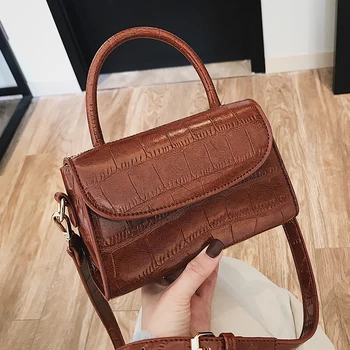 

Bags for women handbag designer Chic portable fashion crocodile pattern casual versatile shoulder messenger bag