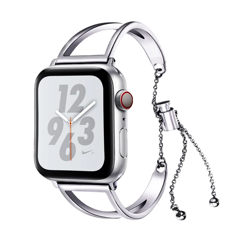 Браслет для apple watch band 4 5 3 44 мм 42 40 38 металлический ремешок из нержавеющей стали iwatch