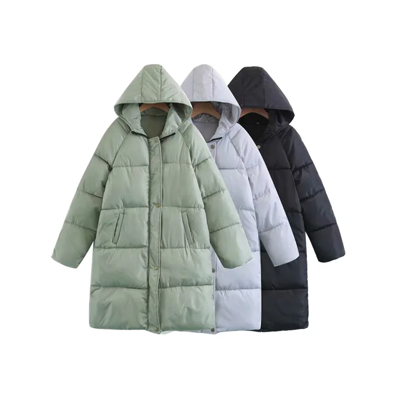 

B2935 autumn winter 2019 fashionable new women casual thick keep warm cotton-padded clothes coat cheap wholesale