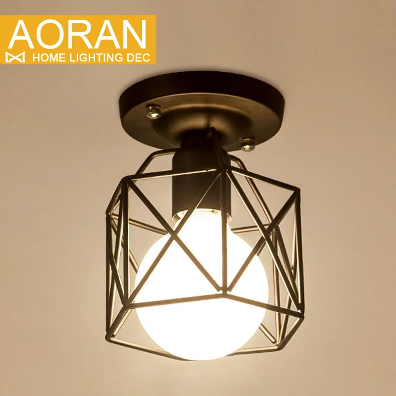 vintage iron painted ceiling light for home decoration wholesale price