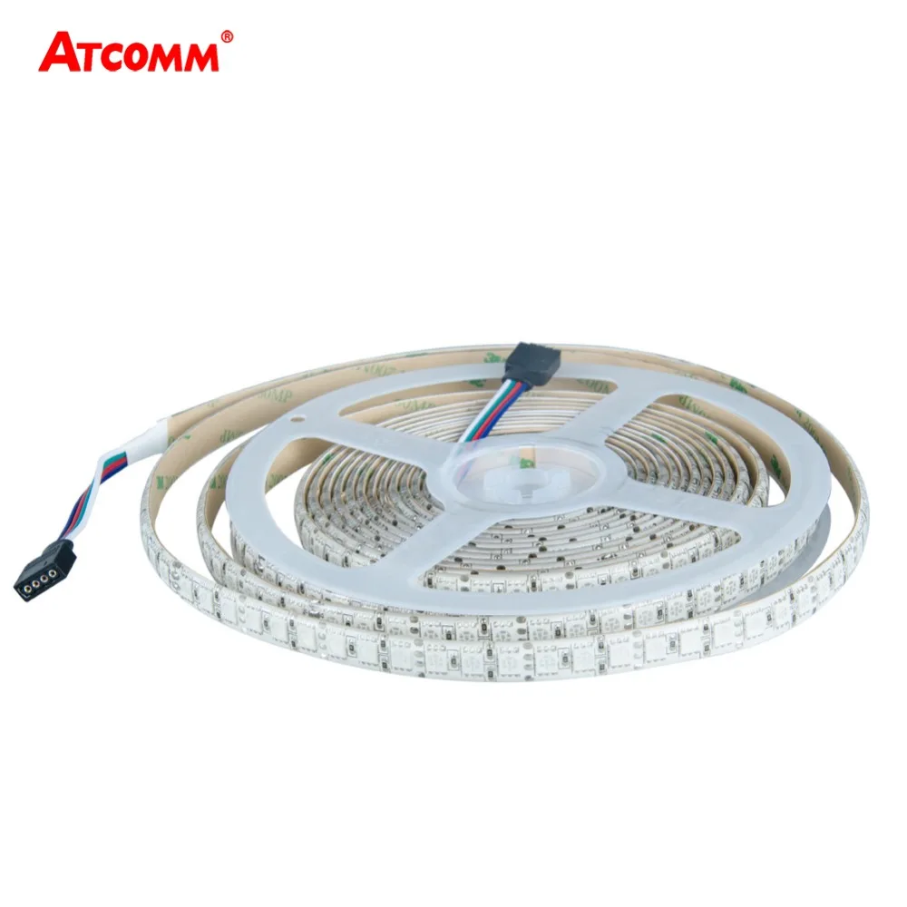 RGB светодиодные ночные светильники 5 м 5050 SMD 120 светодиодов/м DC 12 В