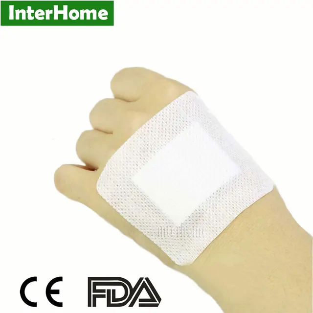 10cmx25cm Sterile Hypoallergenic Large Non woven Medical Adhesive Wound