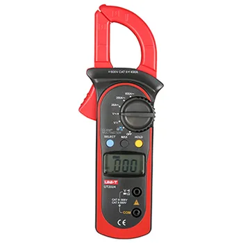 

UNI-T UT202A current clamp meter AC 600A DC/AC Voltage Resistance Test clamp multimeter Auto range and 3/s sampling rate ut-202a