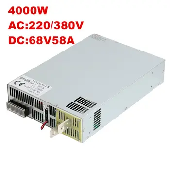 

4000W 68V Power Supply 0-68V Adjustable Power 68VDC AC-DC 0-5V Analog Signal Control SE-4000-68 Power Transformer 68V 58.5A