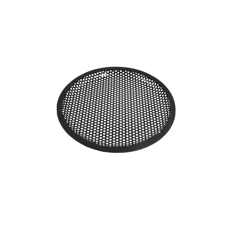 8 inch Car Speaker Grill Cover Black Subwoofer Metal Waffle Car Speaker