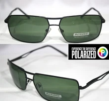 2016 Black Frame Green Lens double beam TAC enhanced polarized polaroid polarised golf fishing UV 400 women sunglasses