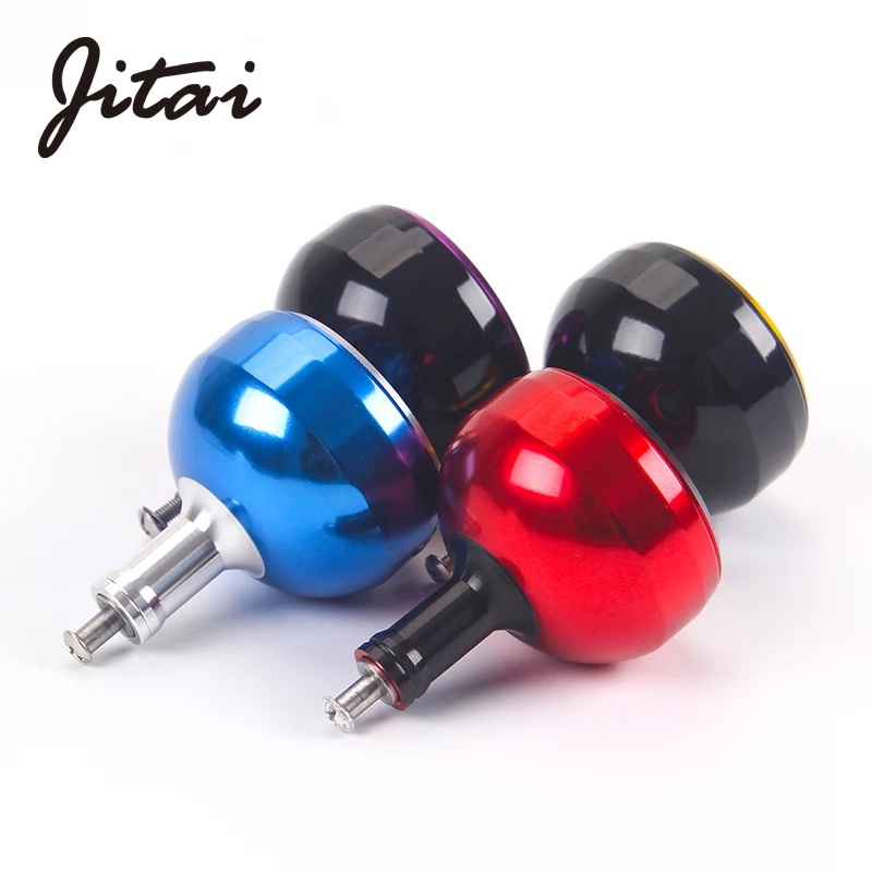 JITAI تشكيله المعادن الصيد بكرة مقبض المقابض DIY الصيد بكرة الروك مقبض ل طبل عجلة Baitcasting الأسماك معالجة التبعي