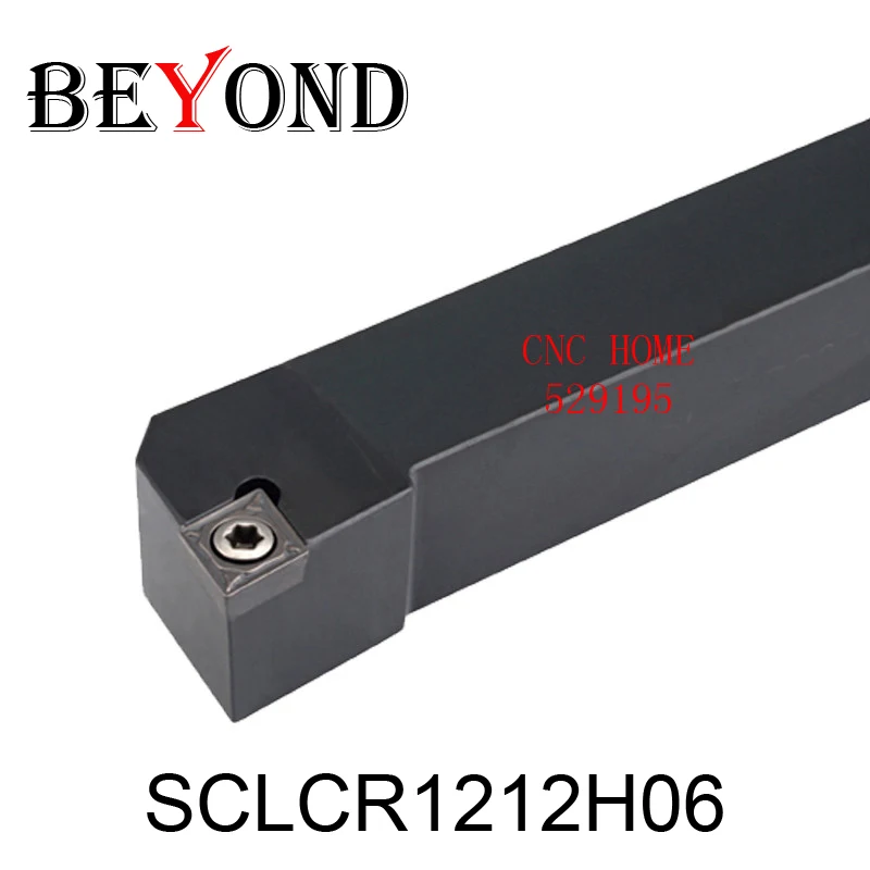 

OYYU 12mm SCLCR External Turning Tool Holder SCLCR1212H06 Lathe Cnc Boring Bar SCLCL CCMT Tungsten Carbide Insert CCMT060204