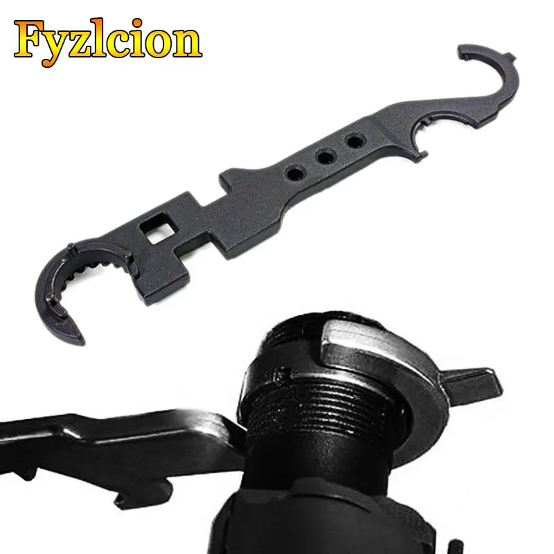 

Steel Metal wrench 223 Combo Wrench Tool Ar 15 M4 Field Wrench Tool Metal AR Wrench Accessories