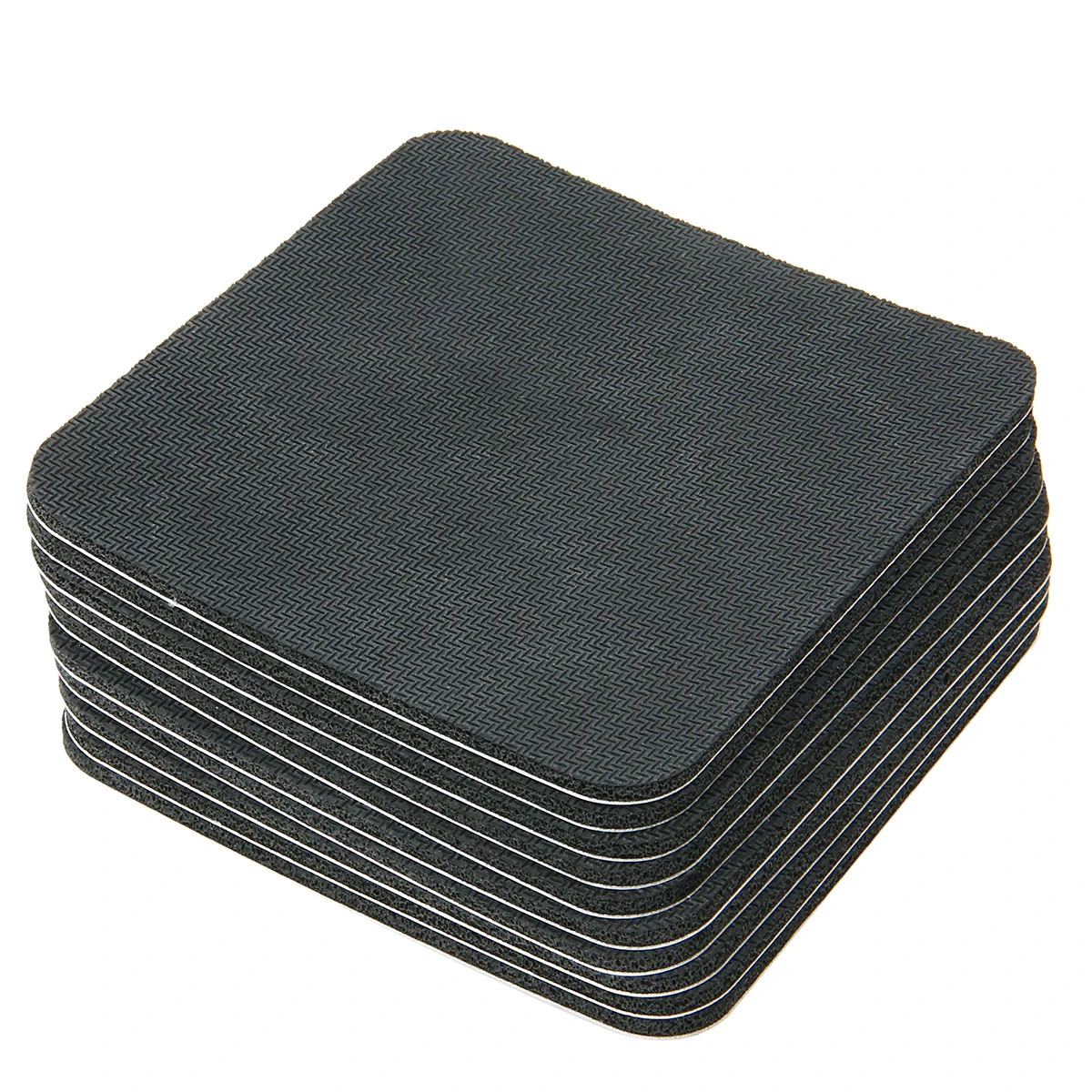 10Pcs 95x95mm Rubber Sublimation Coaster Blank Coaster Board Sublimation MDF Printing For Heat Press Machine