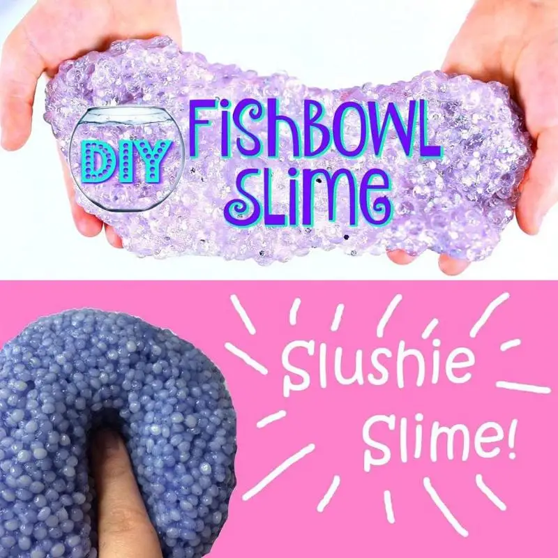 

Kids DIY Slime Stress Relief Toy Colorful Small Slime Foam Balls Beads Arts Party Craft Styrofoam Decor Modeling Clay Toy Slime