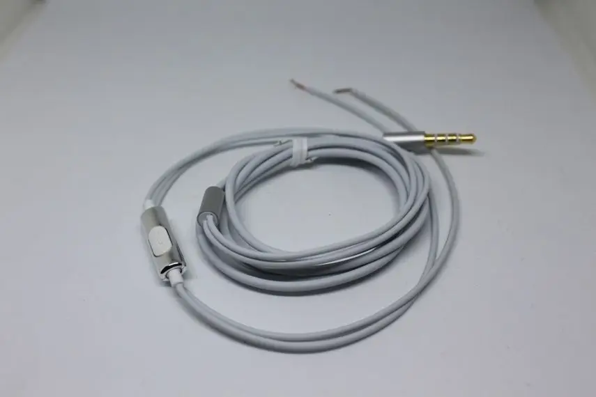 DIY Replace Headphones Repair Cable wire with microphone For Android