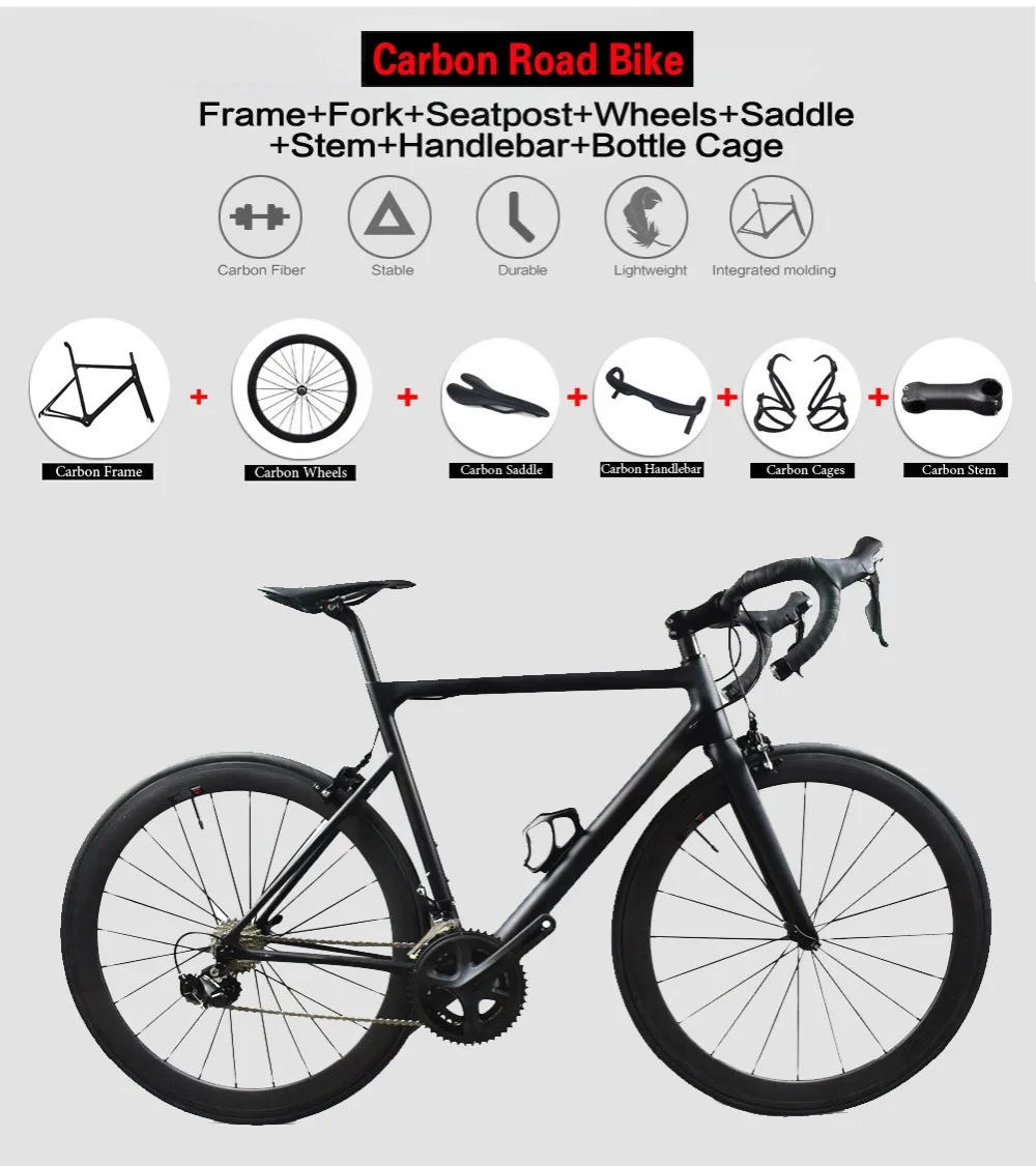 Top Spcycle Monocoque Full Carbon Road Bike Super Light 22 Speed Complete Racing Bicycle Ultegra 5800/R8000/9100 Groupset Available 2 Top Spcycle Monocoque Full Carbon Road Bike Super Light 22 Speed Complete Racing Bicycle Ultegra 5800/R8000/9100 Groupset Available 2