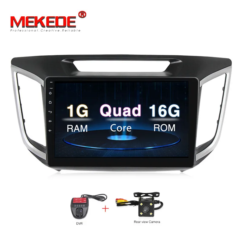 

android 8.1 car dvd gps player for Hyundai ix25 1.6 / for creta 2.0 Support Steering Wheel Control Buttons raido video audio