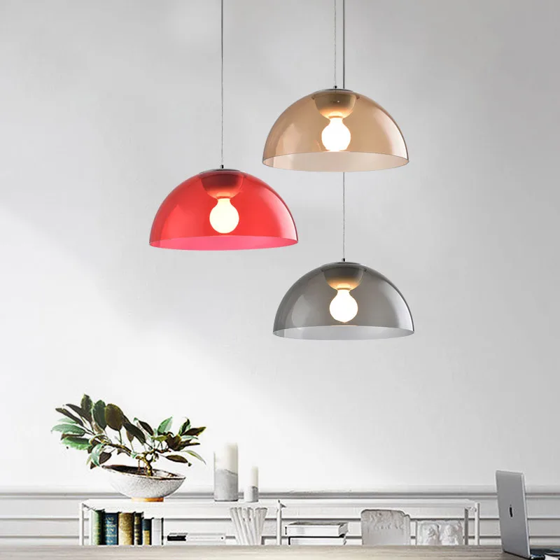 

Modern Colorful Led Hanglamp Restaurant Pendant Lights Bar Coffee Shop Hanging Light Fixtures Simple Nordic Lamp Loft Deco