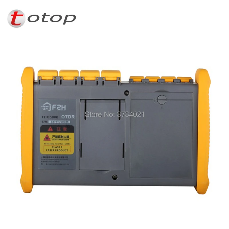Visual de Falhas Refletômetro de Domínio de Tempo Óptico de Fibra Otdr 1550nm 35 33db Built-in Localizador Fho5000 D35 1310 - 5 Equipamentos de fibra óptica