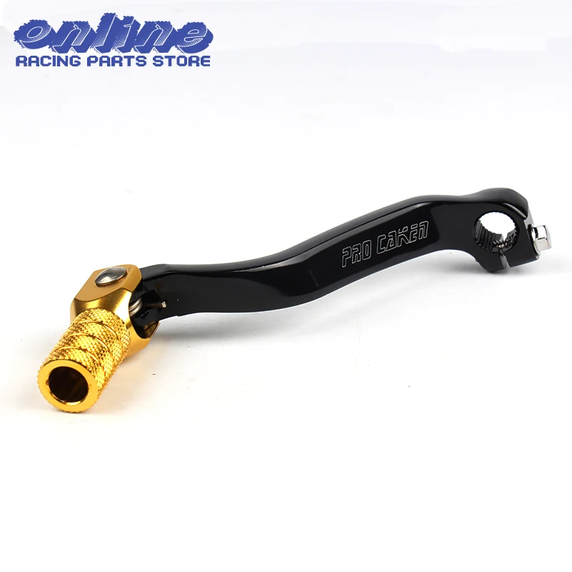 Золотой CNC Алюминиевый Рычаг переключения передач для Suzuki RMZ450 RMZ 450 08 18 мотокросса