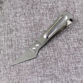 

Creative stainless steel hair remover multi-function chicken hair clamp pig hair pliers dead angle scraper kitchen gadget wholes