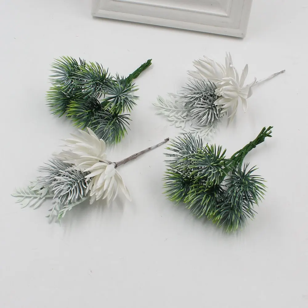 

Mini Plastic Artificial Flowers Wedding Bouquet DIY Scrapbook For Wedding Christmas Party Decoration Crafts Gifts Supplies