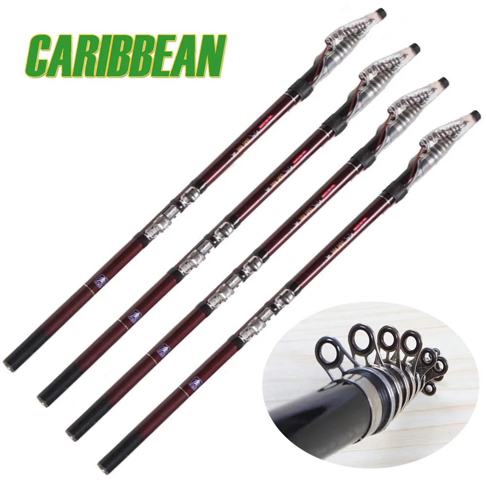 99 Carbon Fishing Rod 2.7M 3.0M 3.6M 4.5M 5.4M 6.3M Telescopic Fishing
