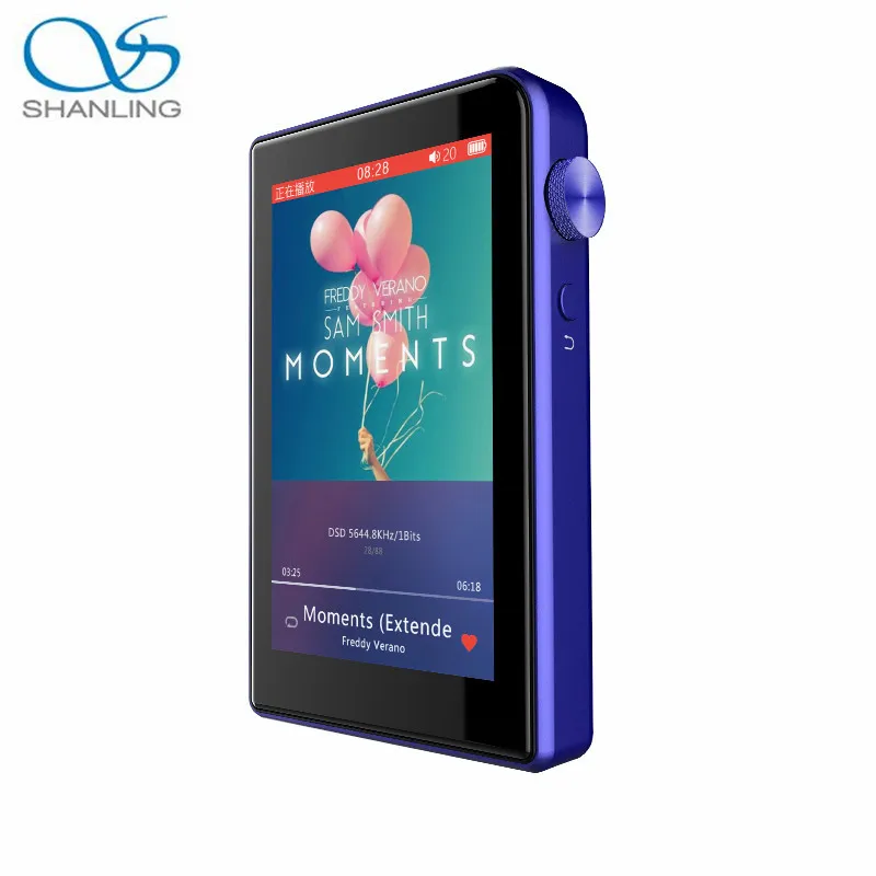 

Original SHANLING M2s Bluetooth 4.0 DAP HIFI DSD MP3 Music Player 3.0 inch TPA6120 chip Mini DAP Lossless Music Player