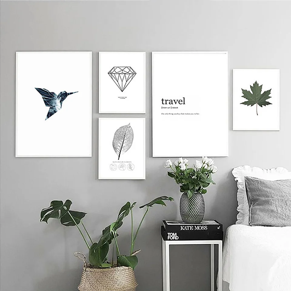 Nordic-Style-Poster-Minimalist-Art-Canvas-Painting-Bird-Leaf-Black-and-White-Prints-Wall-Art-Decoration.jpg_640x640