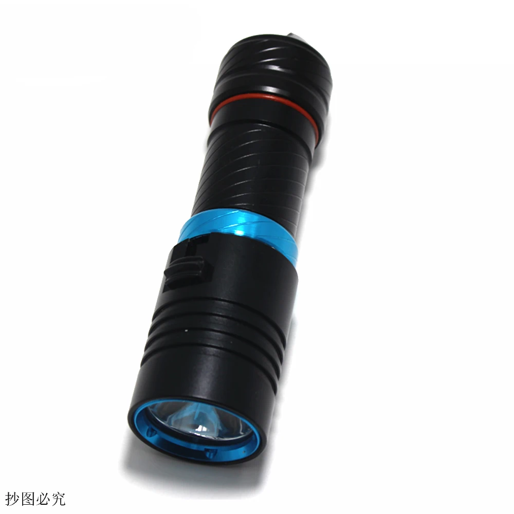 5000LM XM-L2 LED Scuba Diving Flashlight Ajustable Light Torch Underwater 100m Waterproof Diving Lamb Light+26650 Battery Charge camping flashlights
