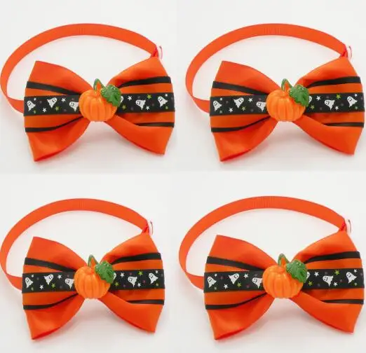 100pc/lot Thanksgiving Pet Dog Bow Ties Cute Neckties Puppy Cat Accessories Grooming Supplies Y510 | Дом и сад