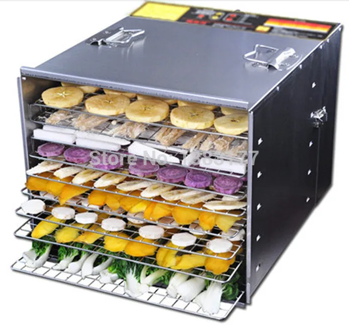 free shipping 10 layer stainless steel vegetable dehydrator fruit