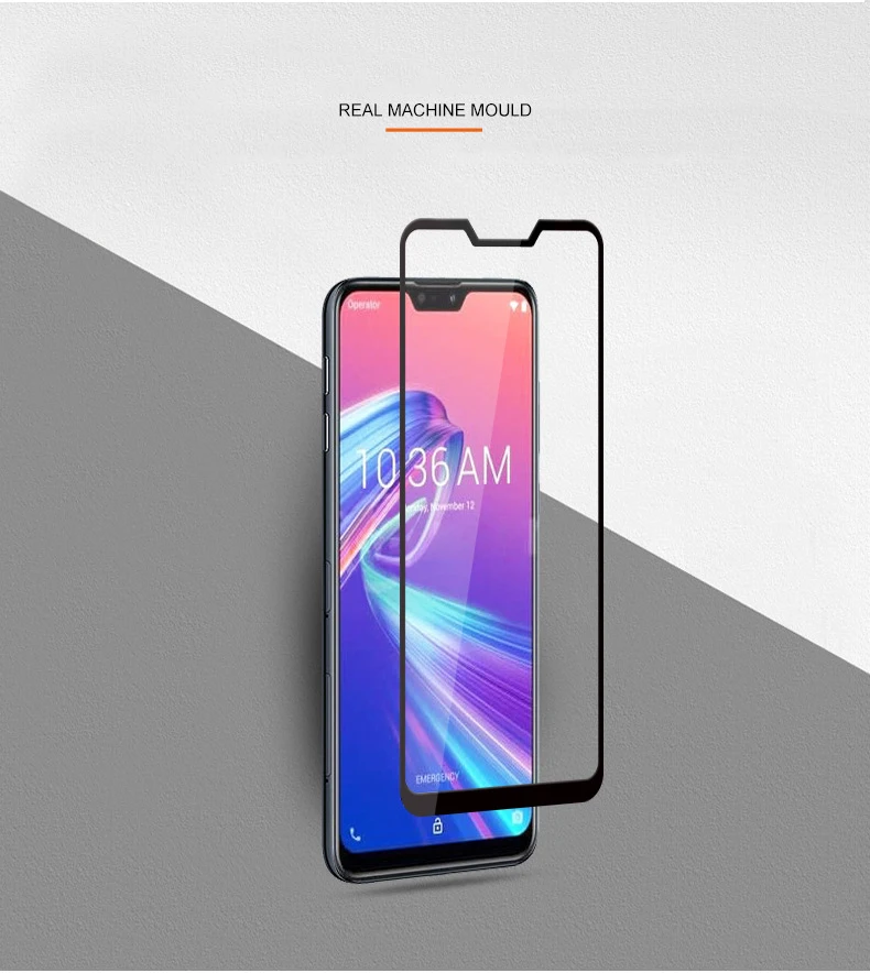 Для Asus Zenfone Max Pro(M2) ZB631KL защитная пленка из закаленного стекла на весь экран ZB633KL(2 упаковки