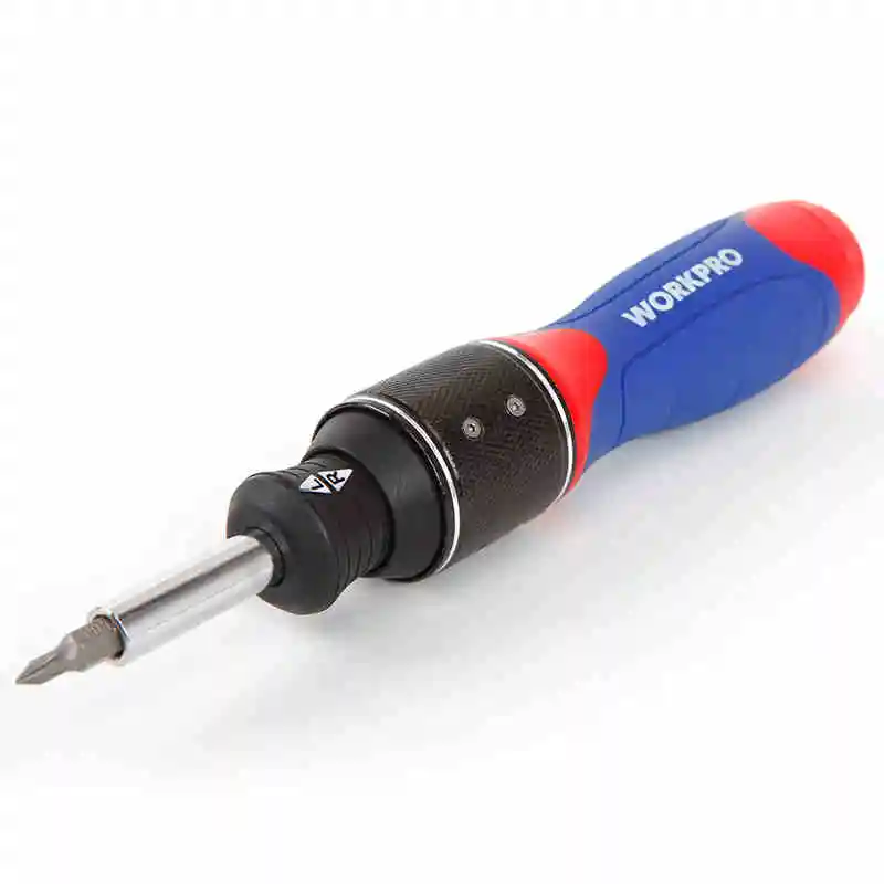 

WORKPRO W021174 4-in-1 LED Lighted Screwdriver/W021407 32Pc 6X-Speed Dual-Drive Screwdriver Set