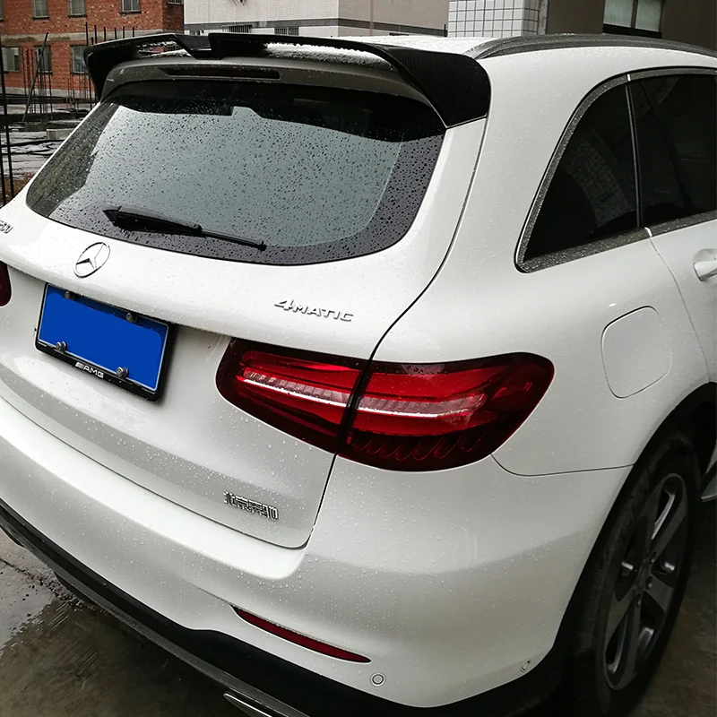 Carbon Fiber Spoilers For Benz Glc D E Modes Rear Window
