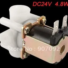 ; набор из 10 шт. 2 Pin вилкой/корейский производитель кабелей 1/4 ''женский нитки воды флеш электромагнитный клапан для очистки воды DC24V 4,8 w 300CC сточных вод