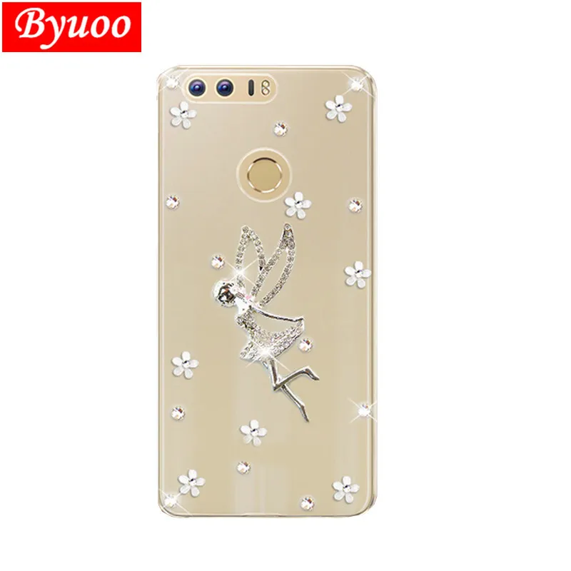 Чехол для телефона Huawei P Smart plus honor 9 lite чехол с кристаллами 7a 7c pro 10 p8 2017 Y3 Y5 Y7 Prime Y9