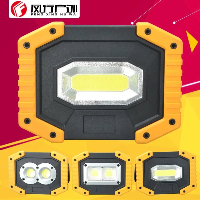 

Outdoor Light For Hunting Camping Led IP67 Flashlight Lampe Led Portable Spotlight Led Work Light Rechargeable 18650 Battery