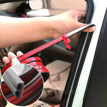 

Self Adhesive Automotive Rubber Seal Strip for Car Window Door Engine Cover Car Door Seal Edge Trim Noise Insulation