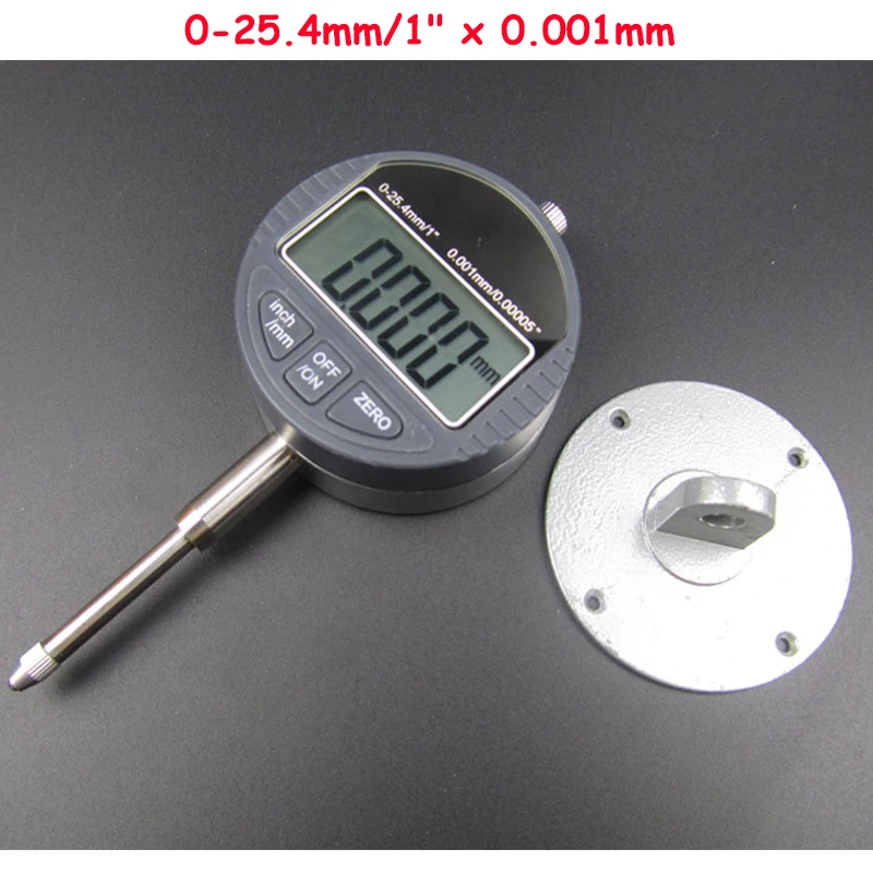 25mm 1inch Accuracy 0.001mm Electronic Micrometer 25.4mm/1" Digital