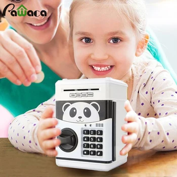 

Cute Cartoon Electronic Password Piggy Bank Cash Coin Can Money Storage Boxes Cash Bank Box Money Locks For Money Kids Children