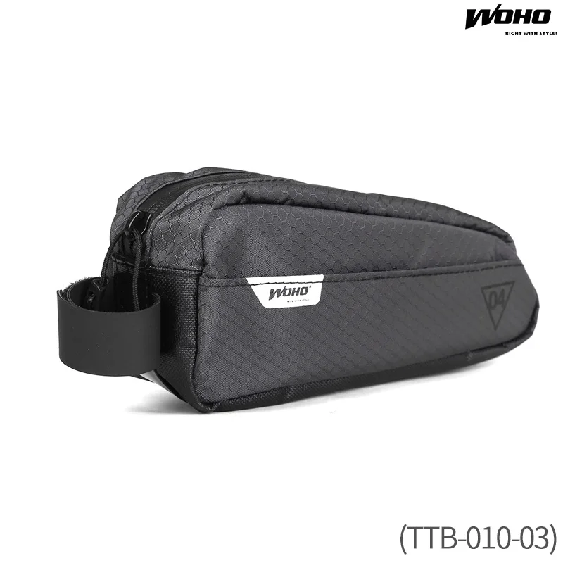 

WOHO XTOURING Bicycle Top Tube Bag Cycling Stem Mount Front Beam Pannier Road Bike Triathlon Bag Front Tube MTB Storage Pouch