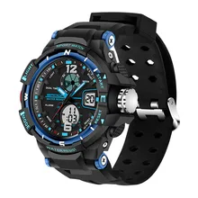 2017 Retro Antigüedades Digitales Hombres Reloj de Buceo Reloj Deportivo LED Reloj Militar Relojes relogio masculino digitales
