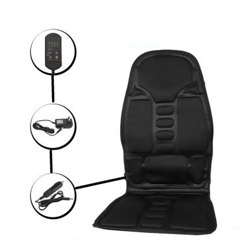 Neck Back Massage Heat Cushion Home Car Field Lumbar Heat