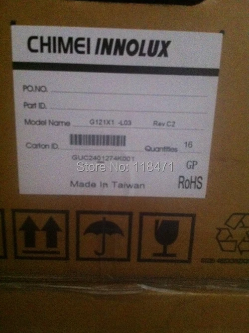 CHIMEI INNOLUX 12 1 дюймовая TFT ЖК панель для CMO G121X1 L03 LCD дисплей|tft lcd panel|lcd panelchimei innolux |