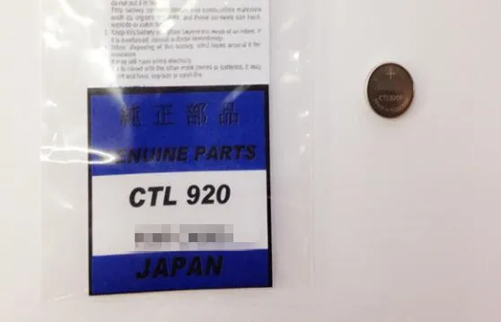 1 шт. 295-7580 CTL920F CTL920 светильник Citizen перезаряжаемая батарея новинка и оригинал |