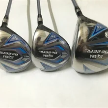 3 шт. для женщин Honma BeZEAL 525 деревянный набор Honma BeZEAL клюшки для гольфа драйвер+ проход древесина L гибкий графитовый Вал с крышкой на голову