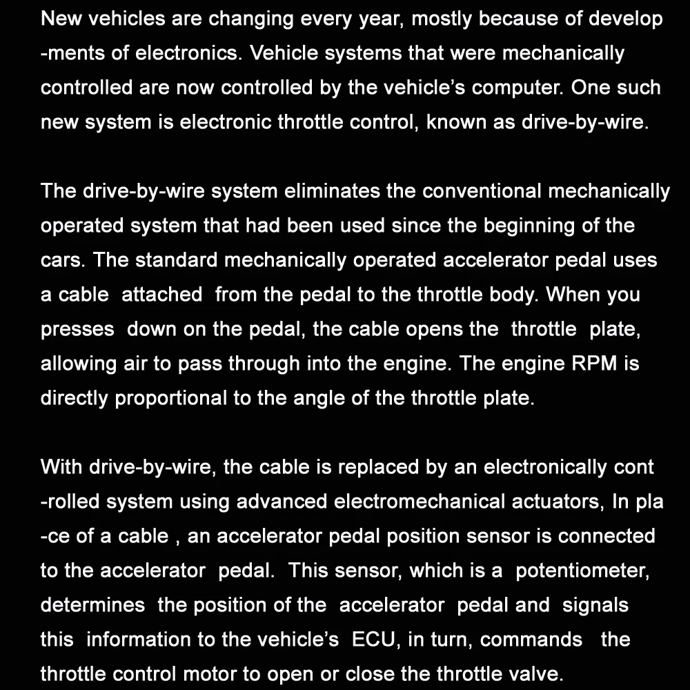 11 car DIY accessories smart pedal commander tuning box electronic throttle controller accelerator speed control module