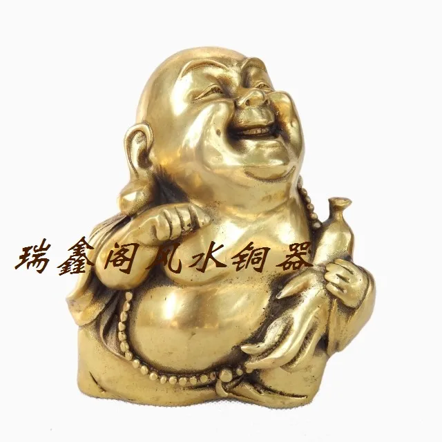 

Bronze statue copper maitreya decoration lucky feng shui decoration